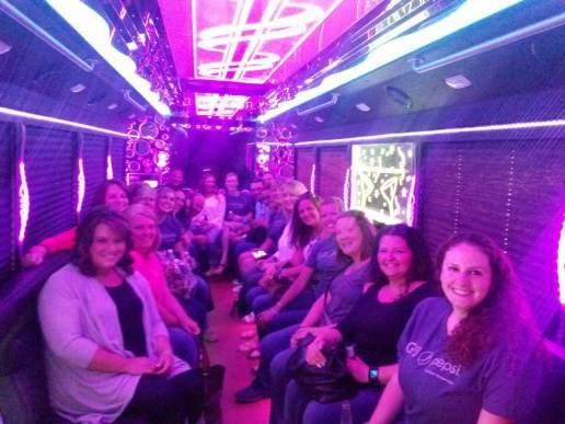 Luxury limousine service by transportmovehub.xyz featuring satisfied customers celebrating memorable moments.