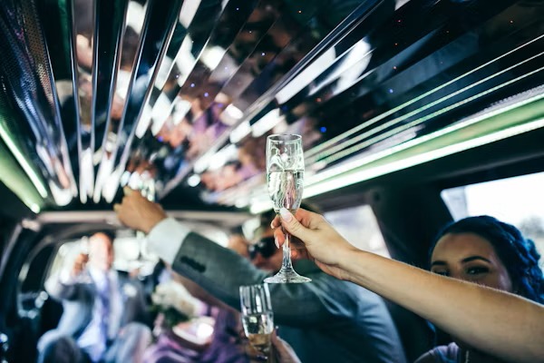 transportmovehub.xyz limousine service showcasing satisfied customers enjoying luxury transportation experiences.